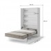 Sienas gulta 140 BED CONCEPT BC-01, balts glancēts Sienas gulta 140 BED CONCEPT BC-01, balts glancēts